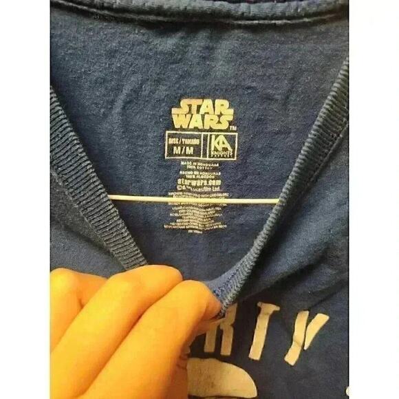 Star Wars x University Of Kentucky Trooper Athletics Blue Medium Tshirt CR4 - Picture 3 of 5